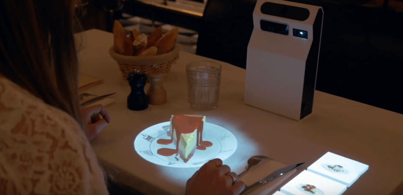 Étterem hologram